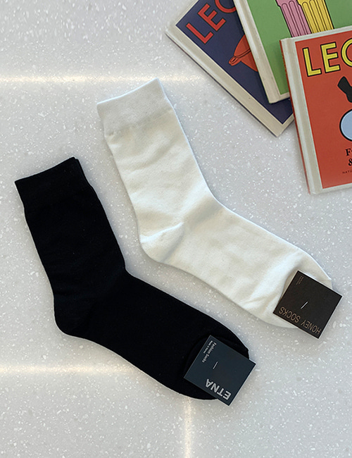 [Long]프롬어스 Basic Socks (2color)